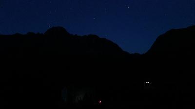 immagine della webcam nei dintorni di Valbondione: webcam Rifugio Calvi Laghi Gemelli