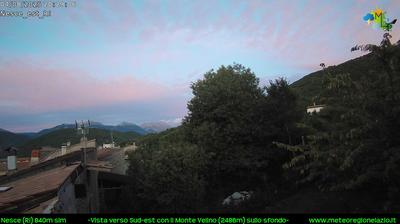 Preview delle webcam di Pescorocchiano › Est: Nesce