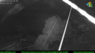 immagine della webcam nei dintorni di Camporotondo: webcam Pescorocchiano