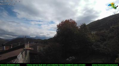 immagine della webcam nei dintorni di Antrodoco: webcam Pescorocchiano