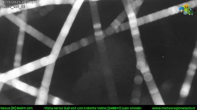 immagine della webcam nei dintorni di Rocca di Cambio: webcam Pescorocchiano