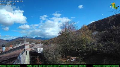 Preview delle webcam di Pescorocchiano