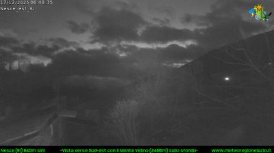 immagine della webcam nei dintorni di Sante Marie: webcam Pescorocchiano