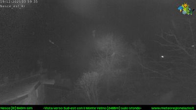 immagine della webcam nei dintorni di Borgorose: webcam Pescorocchiano