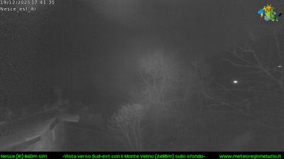 immagine della webcam nei dintorni di Pizzoli: webcam Pescorocchiano