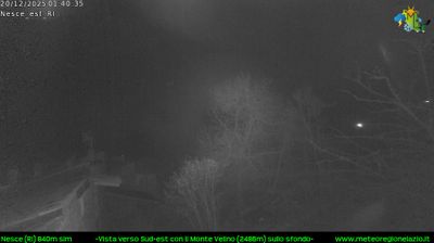 immagine della webcam nei dintorni di Campo Felice: webcam Pescorocchiano