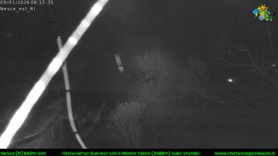 immagine della webcam nei dintorni di Spedino: webcam Pescorocchiano