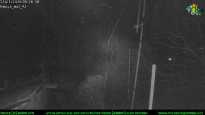 immagine della webcam nei dintorni di Colle di Tora: webcam Pescorocchiano