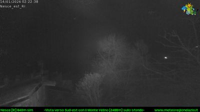 immagine della webcam nei dintorni di Sante Marie: webcam Pescorocchiano