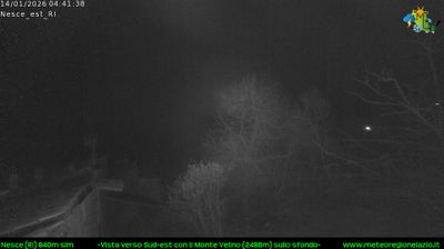 immagine della webcam nei dintorni di Terminillo: webcam Pescorocchiano