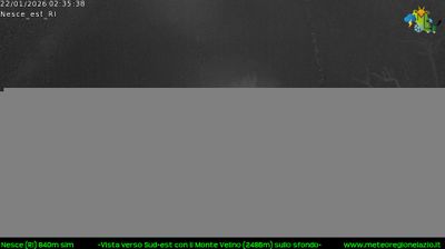 immagine della webcam nei dintorni di Cappadocia: webcam Pescorocchiano