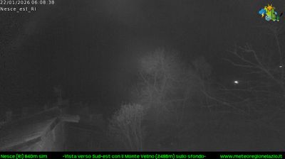 immagine della webcam nei dintorni di Petrella Salto: webcam Pescorocchiano