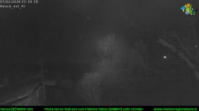 Preview delle webcam di Pescorocchiano