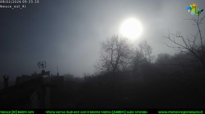 immagine della webcam nei dintorni di Mandela: webcam Pescorocchiano