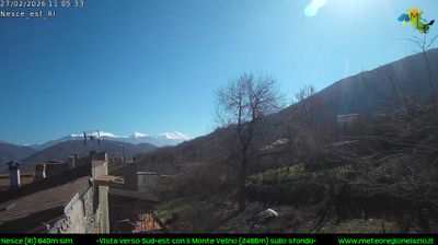 immagine della webcam nei dintorni di L'Aquila: webcam Pescorocchiano