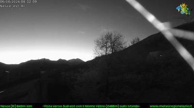 immagine della webcam nei dintorni di Fiumata: webcam Pescorocchiano