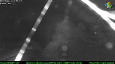 immagine della webcam nei dintorni di Spedino: webcam Pescorocchiano