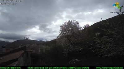 immagine della webcam nei dintorni di Pizzoli: webcam Pescorocchiano