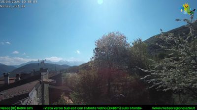 immagine della webcam nei dintorni di Sante Marie: webcam Pescorocchiano