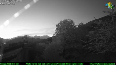 immagine della webcam nei dintorni di Sante Marie: webcam Pescorocchiano