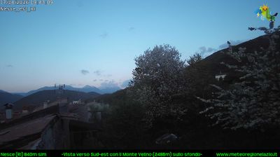 immagine della webcam nei dintorni di Terminillo: webcam Pescorocchiano