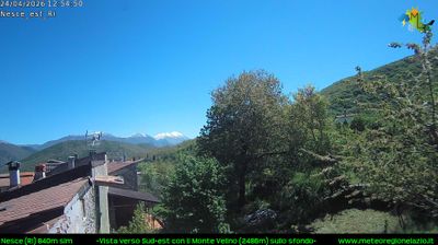 immagine della webcam nei dintorni di Cappadocia: webcam Pescorocchiano