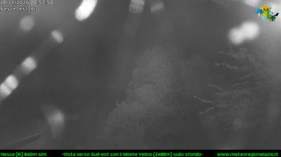 immagine della webcam nei dintorni di Colle di Tora: webcam Pescorocchiano