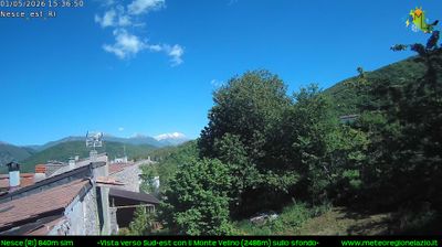 immagine della webcam nei dintorni di L'Aquila: webcam Pescorocchiano
