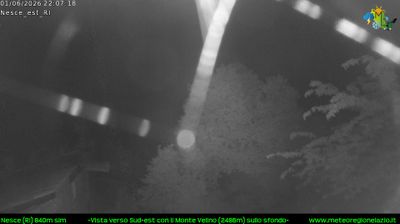 immagine della webcam nei dintorni di Terminillo: webcam Pescorocchiano