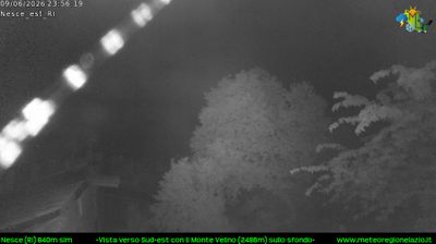 Preview delle webcam di Pescorocchiano