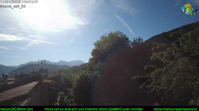 immagine della webcam nei dintorni di Tagliacozzo: webcam Pescorocchiano