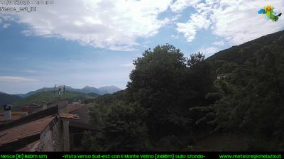 immagine della webcam nei dintorni di Tagliacozzo: webcam Pescorocchiano