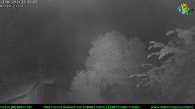 immagine della webcam nei dintorni di Antrodoco: webcam Pescorocchiano