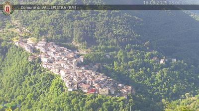 immagine della webcam nei dintorni di Collepardo: webcam Vallepietra