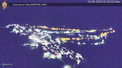immagine della webcam nei dintorni di Gorga: webcam Vallepietra
