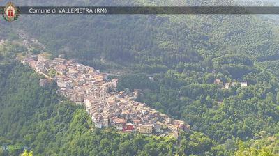immagine della webcam nei dintorni di Sante Marie: webcam Vallepietra