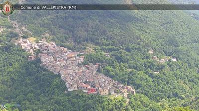 immagine della webcam nei dintorni di Castellafiume: webcam Vallepietra