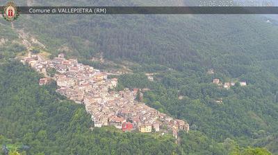immagine della webcam nei dintorni di Mandela: webcam Vallepietra