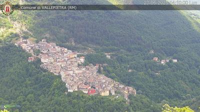 immagine della webcam nei dintorni di Rocca di Botte: webcam Vallepietra