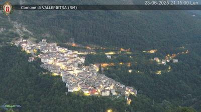 immagine della webcam nei dintorni di Campaegli: webcam Vallepietra