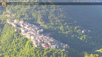 immagine della webcam nei dintorni di Campo Catino: webcam Vallepietra