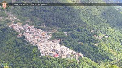 immagine della webcam nei dintorni di Palestrina: webcam Vallepietra