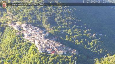 immagine della webcam nei dintorni di Monte Livata: webcam Vallepietra