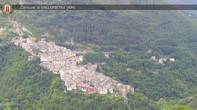 immagine della webcam nei dintorni di Gorga: webcam Vallepietra