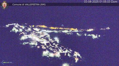 immagine della webcam nei dintorni di Subiaco: webcam Vallepietra