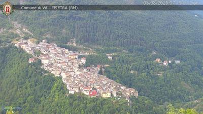immagine della webcam nei dintorni di Genazzano: webcam Vallepietra