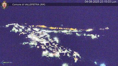 immagine della webcam nei dintorni di Castellafiume: webcam Vallepietra