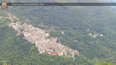 immagine della webcam nei dintorni di Tecchiena: webcam Vallepietra