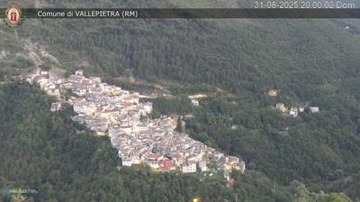 immagine della webcam nei dintorni di Alatri: webcam Vallepietra