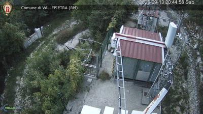 immagine della webcam nei dintorni di Capranica Prenestina: webcam Vallepietra